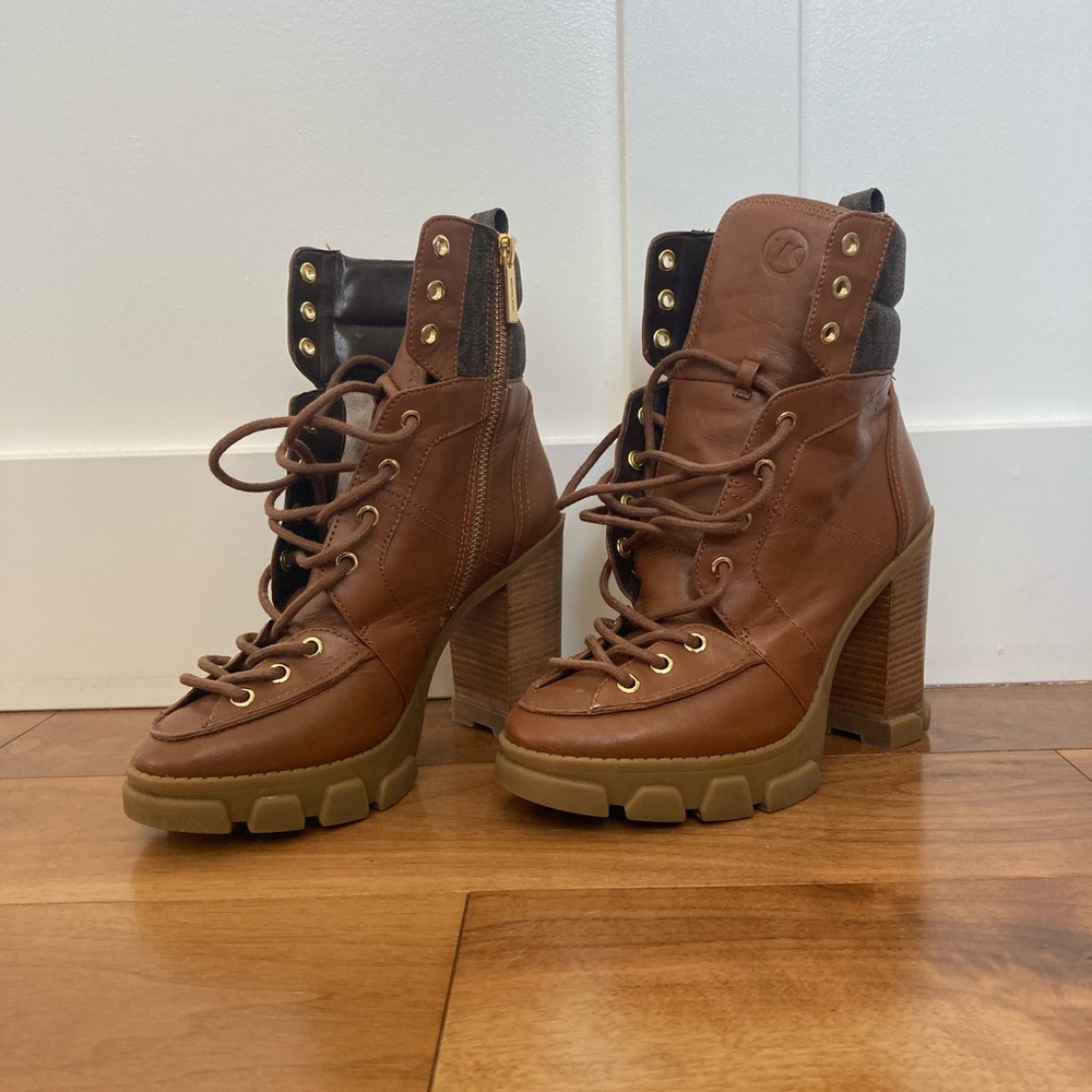 Michael Kors lace up boot